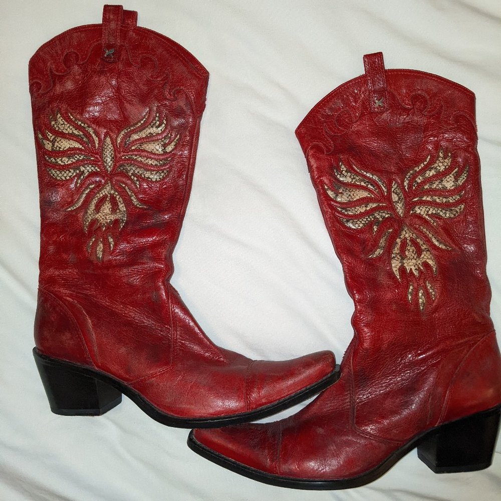 Women size 10 Jessica Bennett Western boots